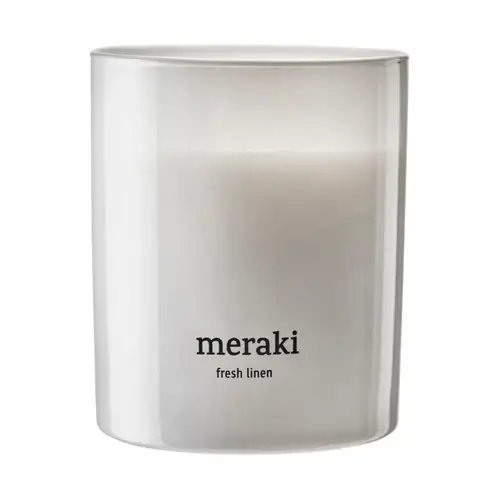 Meraki Meraki duftlys, 35 timer Fresh Linen