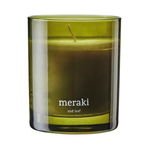 Meraki Meraki duftlys, 35 timer Oud leaf