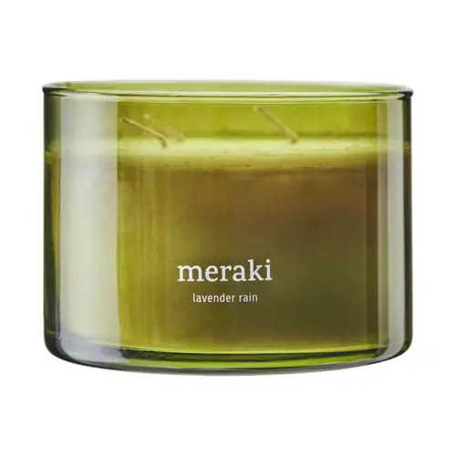 Meraki Meraki duftlys, 60 timer Lavender rain