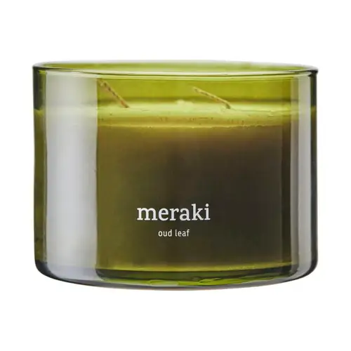 Meraki Meraki duftlys, 60 timer Oud leaf