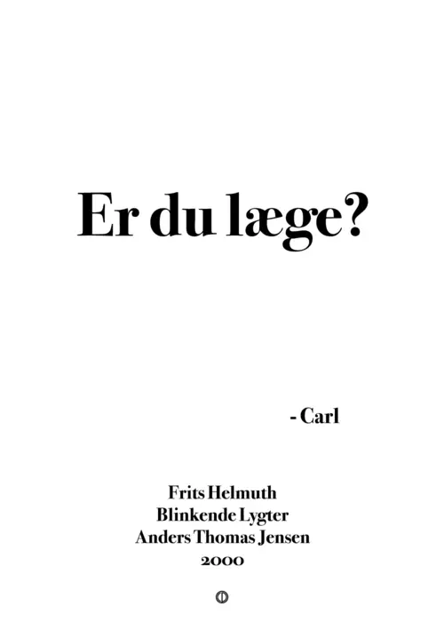 Er du læge?