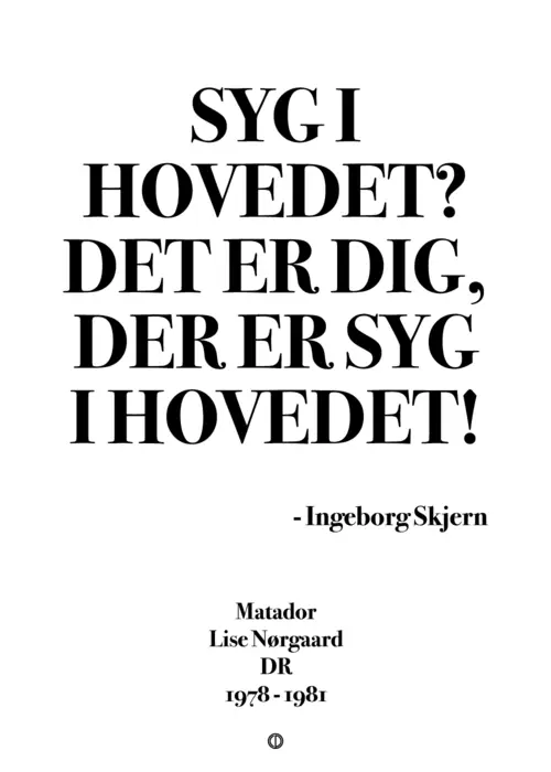 SYG I HOVEDET?