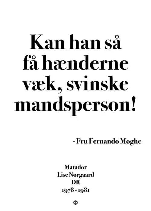 Svinske mandsperson!