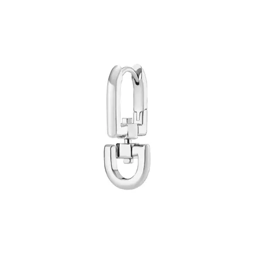 Maria Black Carabiner Ørering Single Sølv 100967AG - Dame - 925 sterling silver