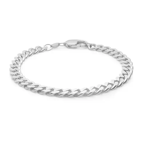 IX Studios Chunky Curb Armbånd Sølv DMV0318RH19 - Unisex - 925 sterling silver