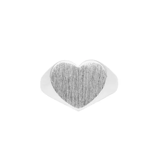 IX Studios IX Heart Ring Sølv DMN0348SL-52 - Unisex - 925 sterling silver