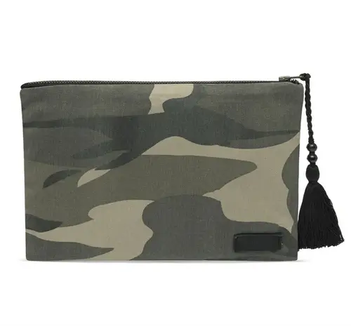 Toilettaske / clutch - Army canvas