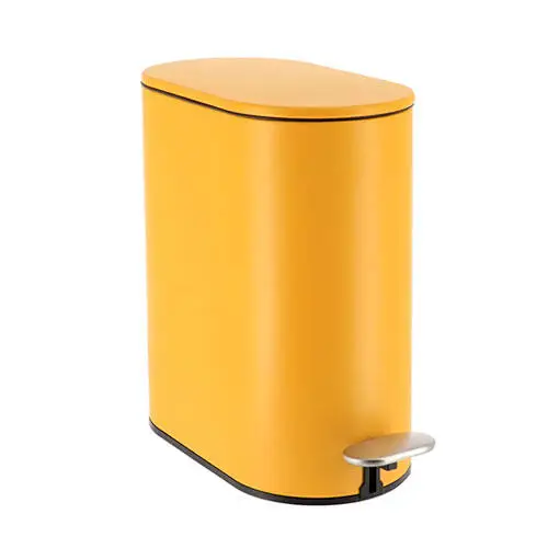 Duo toiletspand 5 L soft close - Okker