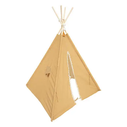 Tipi legetelt - 160 x 120 x 120 cm. | Gul