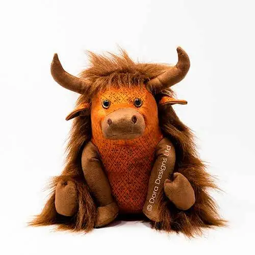 Catriona Highland Cow - Dørstopper dyr