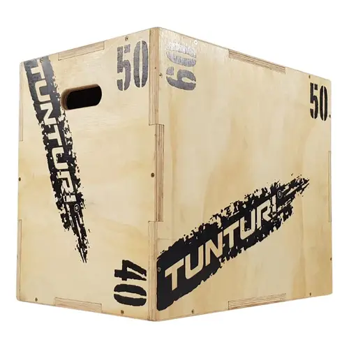 Tunturi Plyo Box træ - 40/50/60cm