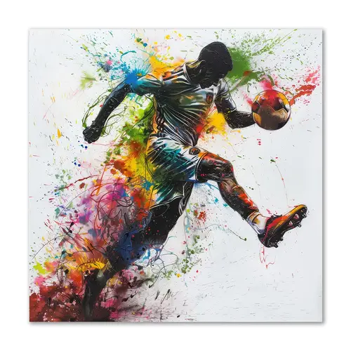 Bold Strike - 80x80 cm. - Ingen