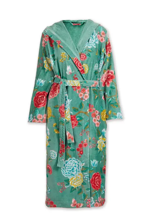 Pip Studio Good Evening Bathrobe Green S