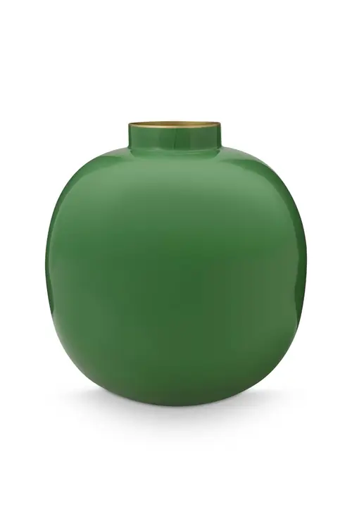 Vase Metal Green 23cm