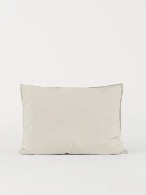 Percale Pillow Case - Ivory