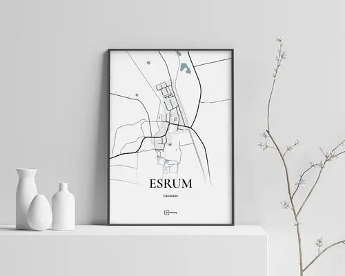 Esrum Plakaten 21×30 cm (A4)