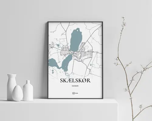 Skælskør Plakaten 21×30 cm (A4)