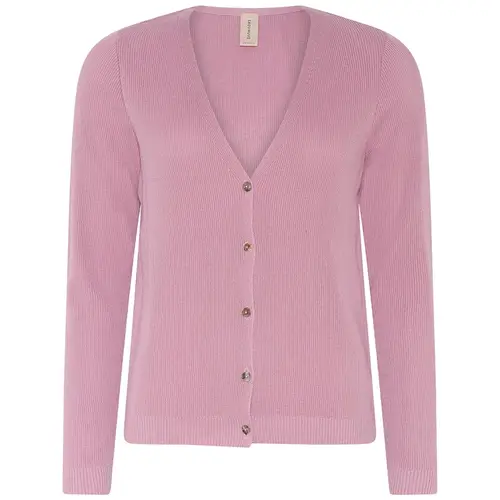 Skovhuus Kvinde Strik Cardigan Lemonade XXXL