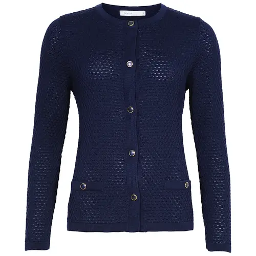 Skovhuus Kvinde Strik Cardigan Midnight S