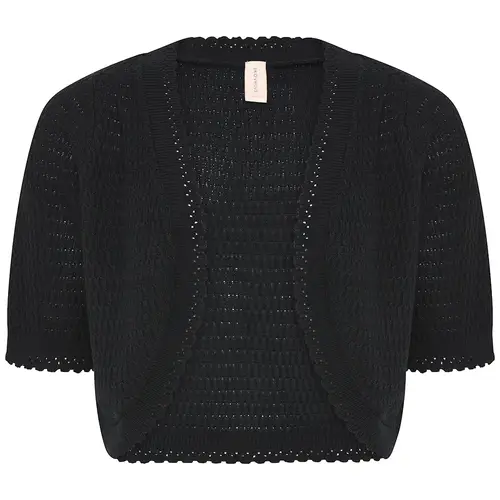 Skovhuus Kvinde Strik Bolero Black XXL