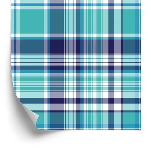 Tapet - Geometrisk moderne plaid til stuen