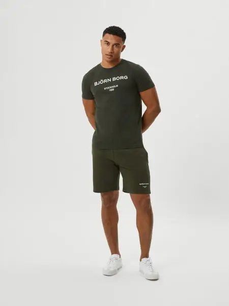 Björn Borg Borg Logo Shorts Grøn, XL