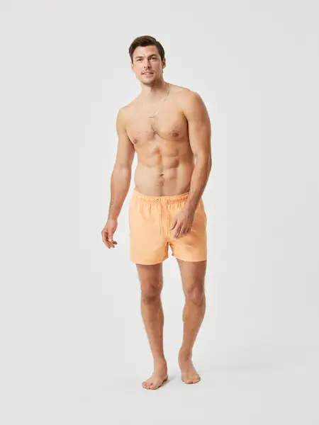 Björn Borg Borg Solid Swim Shorts Orange, L