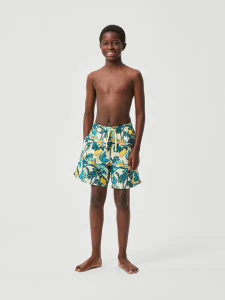 Björn Borg Borg Print Swim Shorts Multi, 122-128