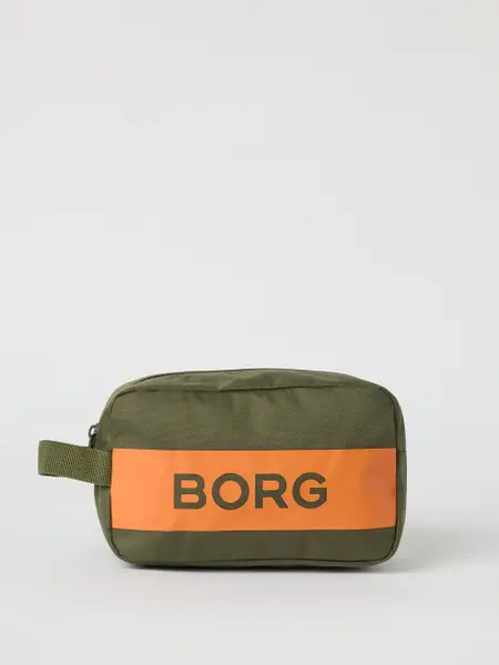 Björn Borg Borg Stripe Toilet Case Grøn