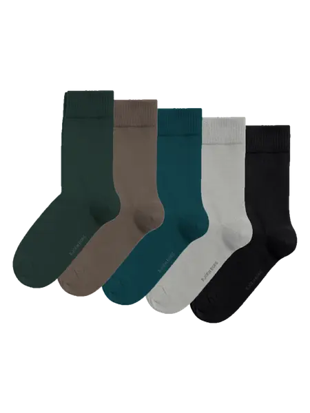 Björn Borg Essential Socks 5-pack Multi, 36-40