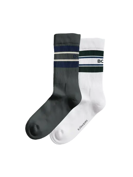 Björn Borg Core Crew Socks 2-pack Multi, 36-40