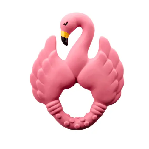 Bidering flamingo | Naturgummi - Natruba