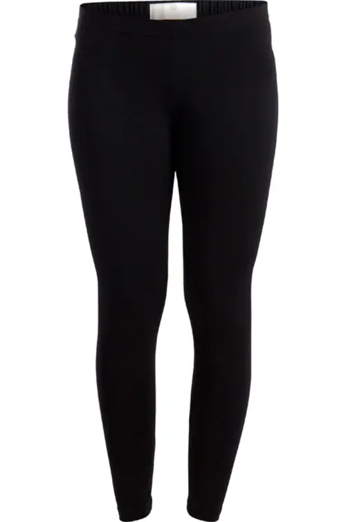 Pcedita 3/4 leggings bc Black