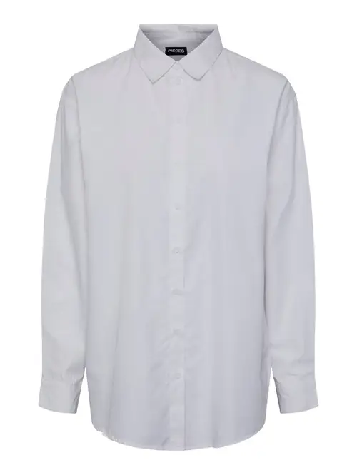 Pcfiona ls shirt  kac pwp Bright white