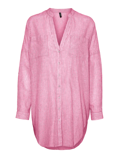 Vmisabell l/s fold up tunika wvn exp ga Pink cosmos