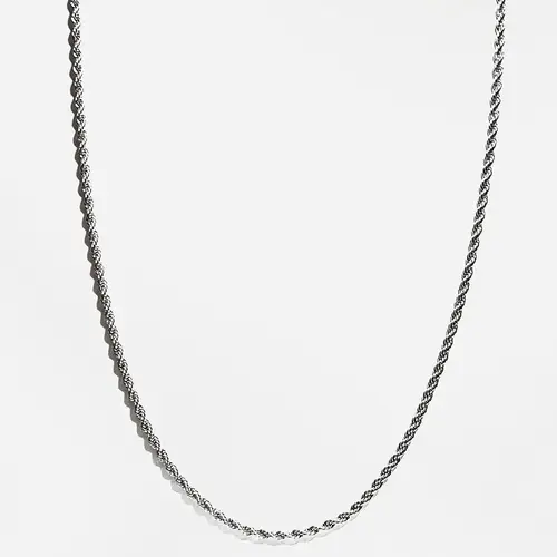 ROPE CHAIN 3MM - Sølv