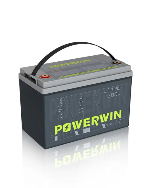 Lithium Batteri - 100Ah LiFePO4  - 12.8V, 1280Wh