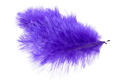 Micro Ostrich Spey Plumes - Purple