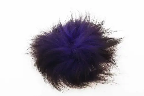 Silver Fox Tail - Purple