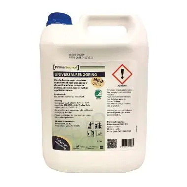 Universalrengøring Prime Source Mild ULTRA Svane højkonc u Farve/Parfume 5 ltr