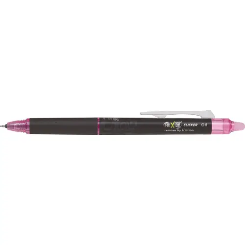 Pilot FriXion Point Clicker kuglepen pink Fine