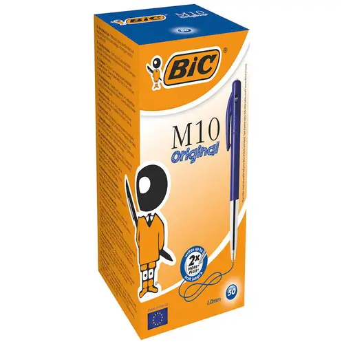 BIC M10 kuglepen 0,32mm blå