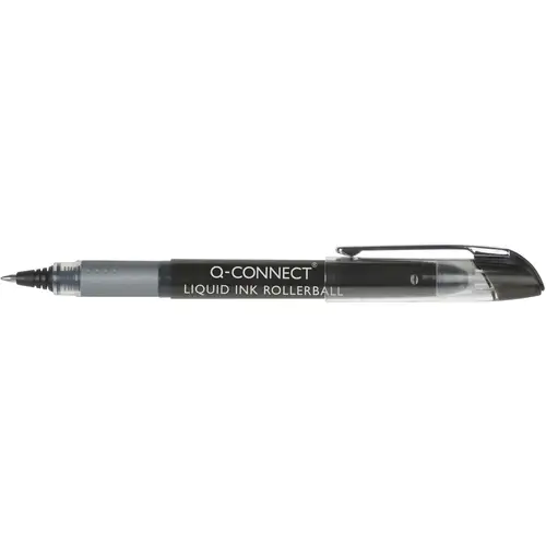 Q-connect Liquid rollerpen 0.7mm sort