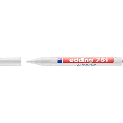 Edding 751F paintmarker 1-2mm hvid