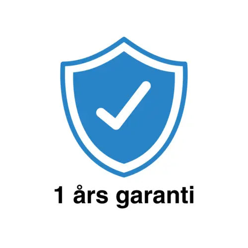 1 års garanti