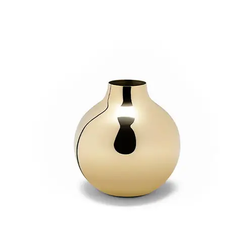 Boule vase i messing mini