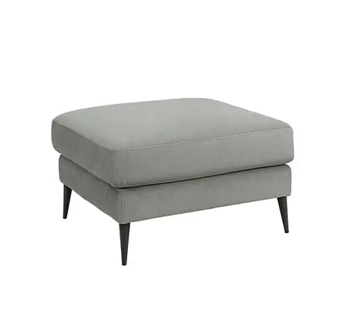 Andorra ottoman fares grey