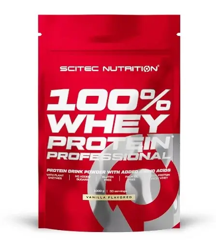 Scitec 100% Whey Protein Professional 1000g Strawberry