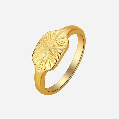 Sunray Ring 18K Guldbelagt | Callisto Jewellery | Ringe |  Kvinder