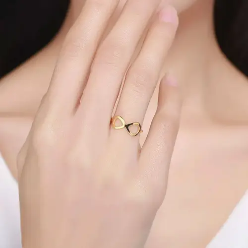 Infinity Love Ring 18K Guldbelagt | Callisto Jewellery | Ringe |  Kvinder